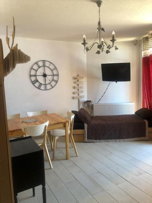 Beau Studio La Mongie Tourmalet Pic Du Midi Appartement Buitenkant foto