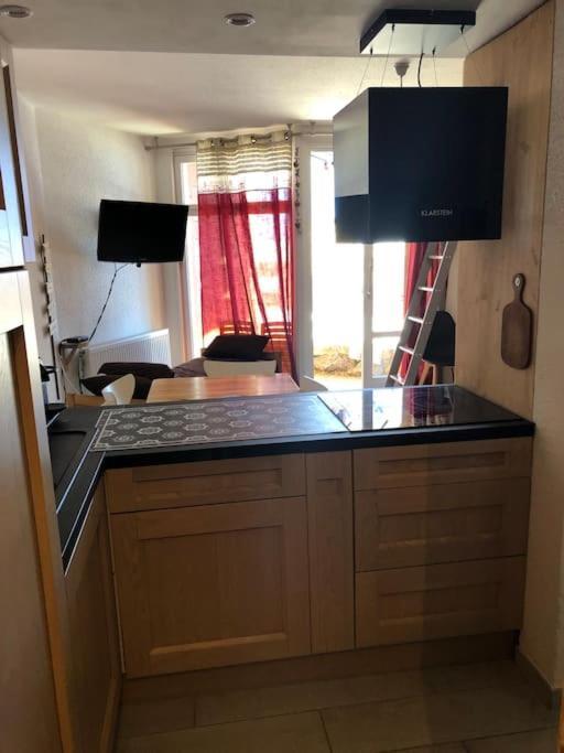 Beau Studio La Mongie Tourmalet Pic Du Midi Appartement Buitenkant foto