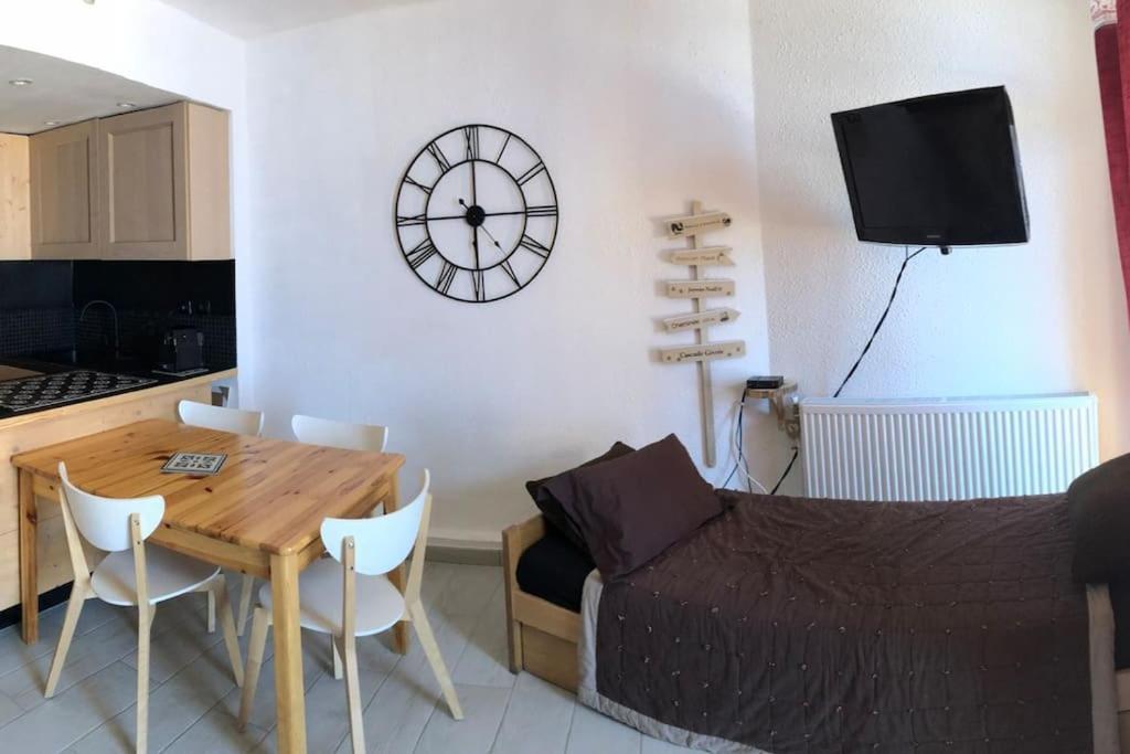 Beau Studio La Mongie Tourmalet Pic Du Midi Appartement Buitenkant foto